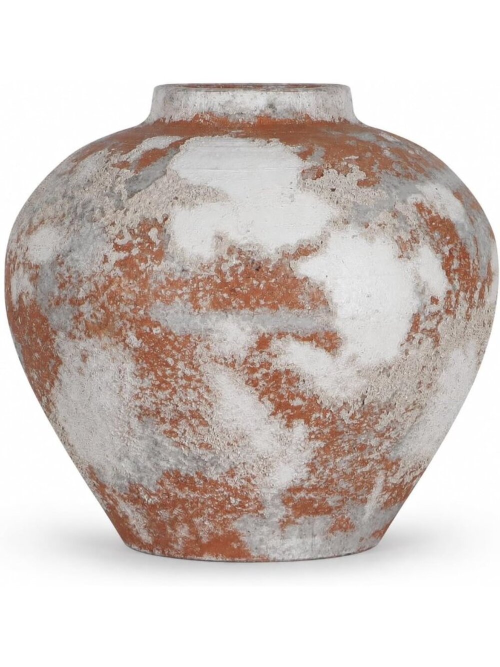 6.3 Inch Ceramic Flower Vase Rustic Handcrafted Farmhouse Ideal Table Home Decor